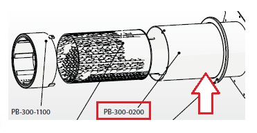 Корпус решітки пальника 300кВт - PB-300-0200